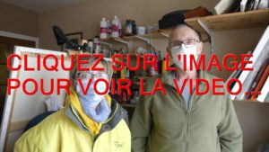 2021 / 01 VIDÉO ET 26 PHOTOS / VALERIE GUILLOTTE DE L'AFM TELETHON NOUS PRESENTE LE PEINTRE JEAN-MICHEL WOSINSKI...