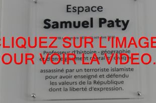 2021 / 01 VIDÉO ET 26 PHOTOS / COMMEMORATION DE L'ASSASSINAT DE SAMUEL PATY...1 AN APRES...