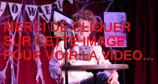 2022 / 01 VIDEO ET 29 PHOTOS / LAURENCE GAUD FAIT LA LECTURE DE SON LIVRE « MORT AU CRABE » A DARCY COMEDIE AVEC LA DEUCHE ROSE...