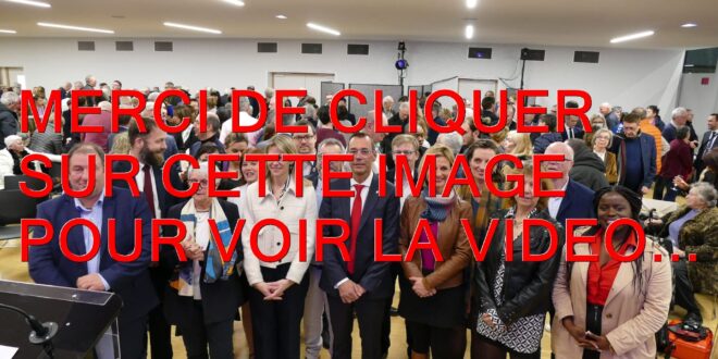 2025 / 01 VIDÉO ET 98 PHOTOS / LA CEREMONIE DES VŒUX DU MAIRE DE TALANT, FABIAN RUINET ET LES MEMBRES DU CONSEIL MUNICIPAL DEVANT 800 PERSONNES A L'ECRIN…