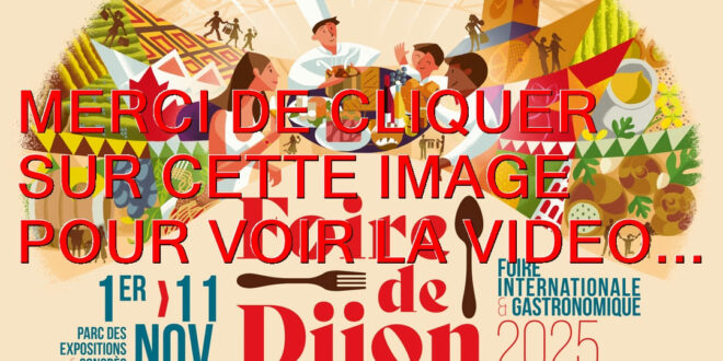 2025 / 01 VIDEO ET 74 PHOTOS / LE POINT PRESSE DE LA PRESENTATION DE LA FOIRE DE DIJON DU 01 AU 11 NOVEMBRE 2025…