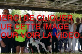 2026 / 01 vidéo et 220 photos / Frédéric GOULIER, maire de la ville de Saint-Apollinaire, ses adjoints et le conseil municipal accueillent l'arrivée du défi sportif et solidaire de Mickaël Habib, 600 kilomètres...