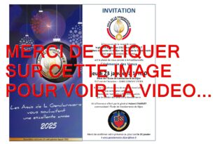 2025 / 01 VIDÉO ET 66 PHOTOS / LA CEREMONIE DES VOEUX DES AMIS DE LA GENDARMERIE…