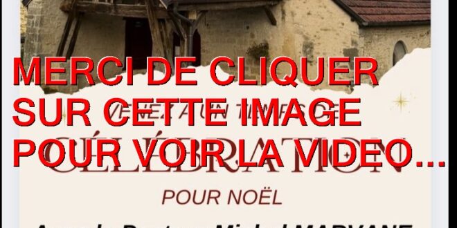 2025 / Retour en images sur mon baptême au Tabernacle de Chenôve,  rdv le vendredi 19 décembre 2025 et le pardon…