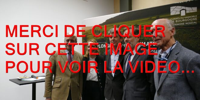 2026 / 01 vidéo et 67 photos / Changement de présidence à l’Association des Climats du vignoble de Bourgogne, Cyprien Arlaud succède à Gilles de Larouzière à la Cité des Climats et vins de Bourgogne de Beaune…