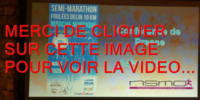 2026 / 01 vidéo et 83 photos / Conférence de presse de la 24ème édition du semi-marathon et les foulées Delin de Nuits-Saint-Georges qui auront lieu le samedi 07 mars 2026…