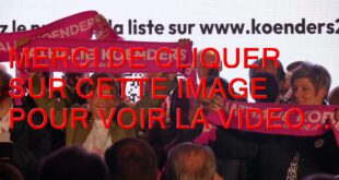 2026 / 01 VIDÉO ET 75 PHOTOS / Retour en images sur la réunion du 12 mars 2026 de Nathalie KOENDERS pour les élections municipales du 15 et 22 mars 2026…